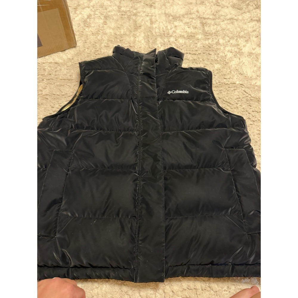 Women's XL Columbia Omni Heat Infinity Lined Black Vest